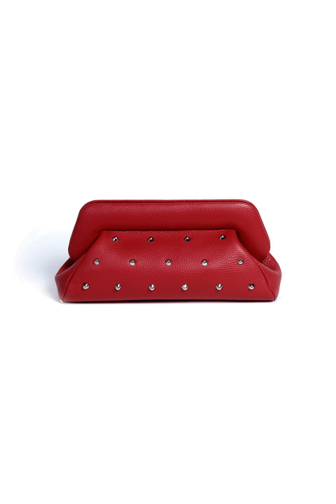 "9 to 5" STUDS POUCH RED