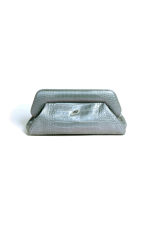 "9 to 5" POUCH SILVER