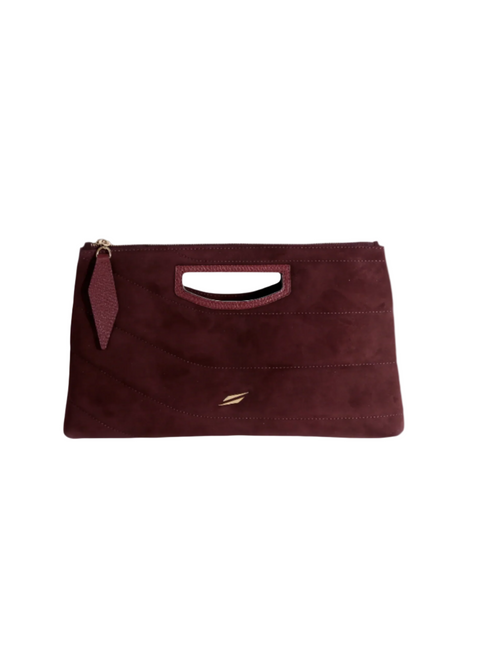 BIG ROMA SUEDE BURGUNDY