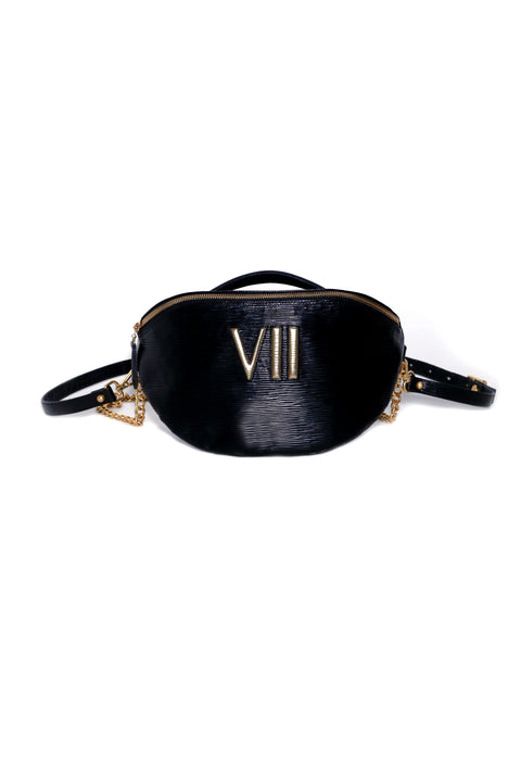 Belt Bag VII Lizard Black Gold