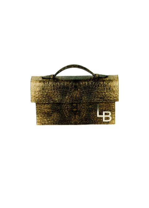Hera Croco Green Mustard