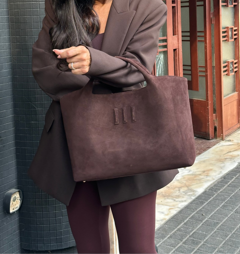 Big Tote III Brown SUEDE
