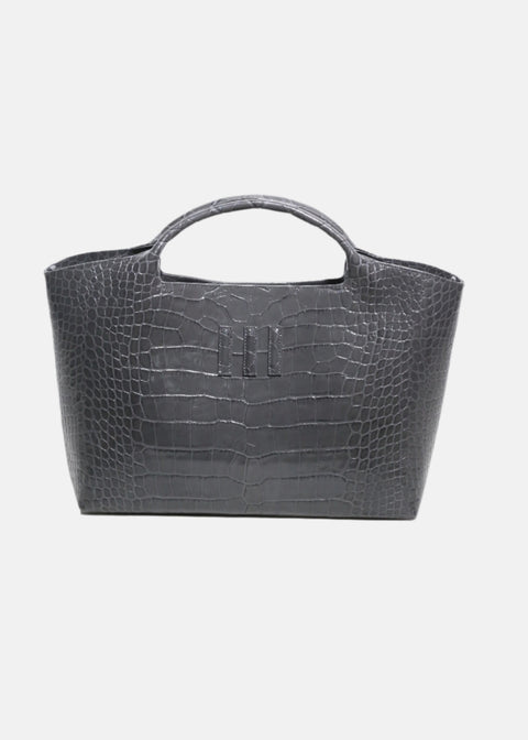 BIG TOTE III GREY CROCO upon order