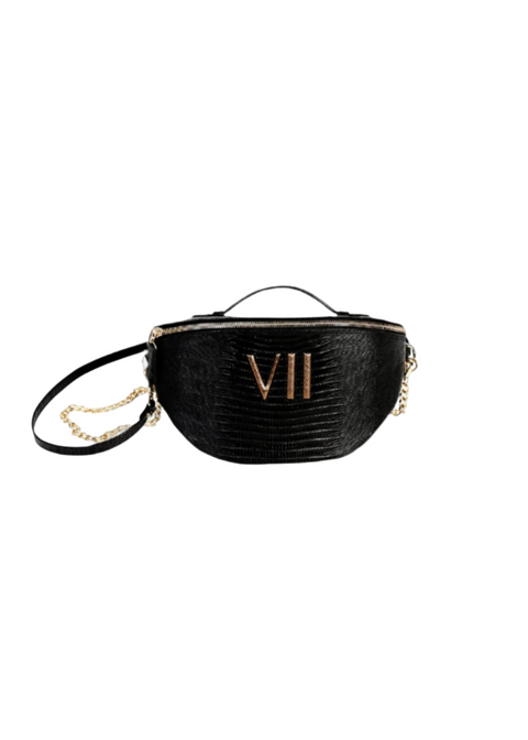 Belt Bag VII Lizard Black Gold
