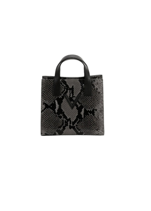 Mini V Tote Python Grey