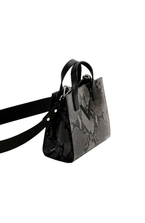 Mini V Tote Python Grey
