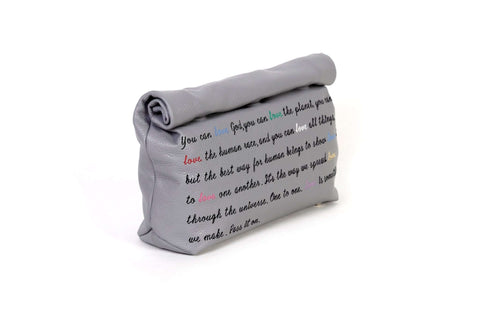 Big Love Pouch Grey - LINA BRAX-Grey