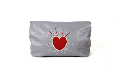 Big Love Pouch Grey - LINA BRAX-Grey