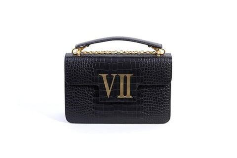 VII LV Shoulder Bag - LINA BRAX-Black