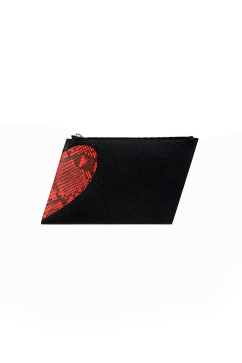Heart Pouch Small Black