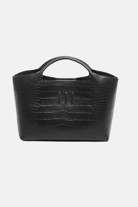 BIG TOTE III BLACK CROCO