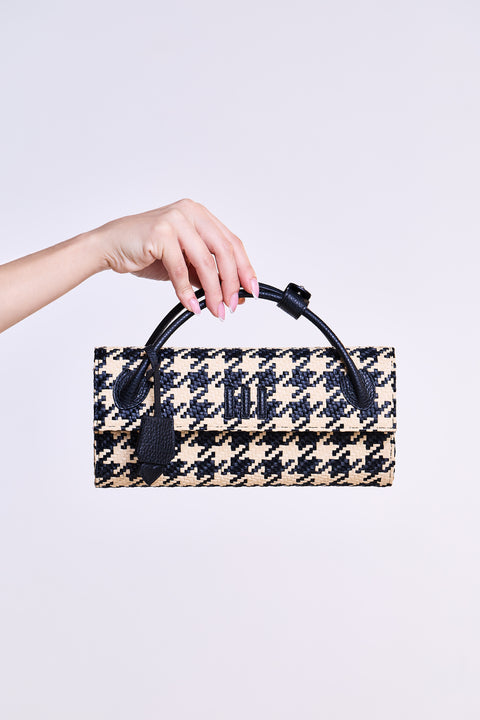 Medium Raphael Raffia Black