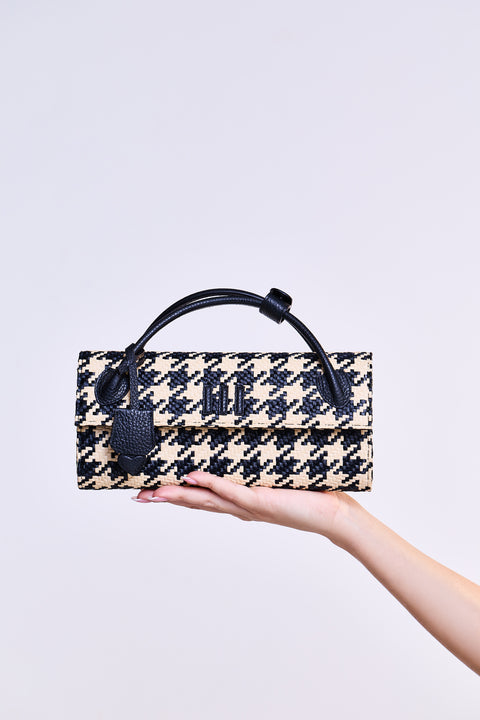 Medium Raphael Raffia Black