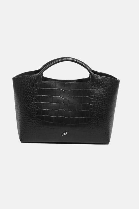 BIG TOTE III BLACK CROCO