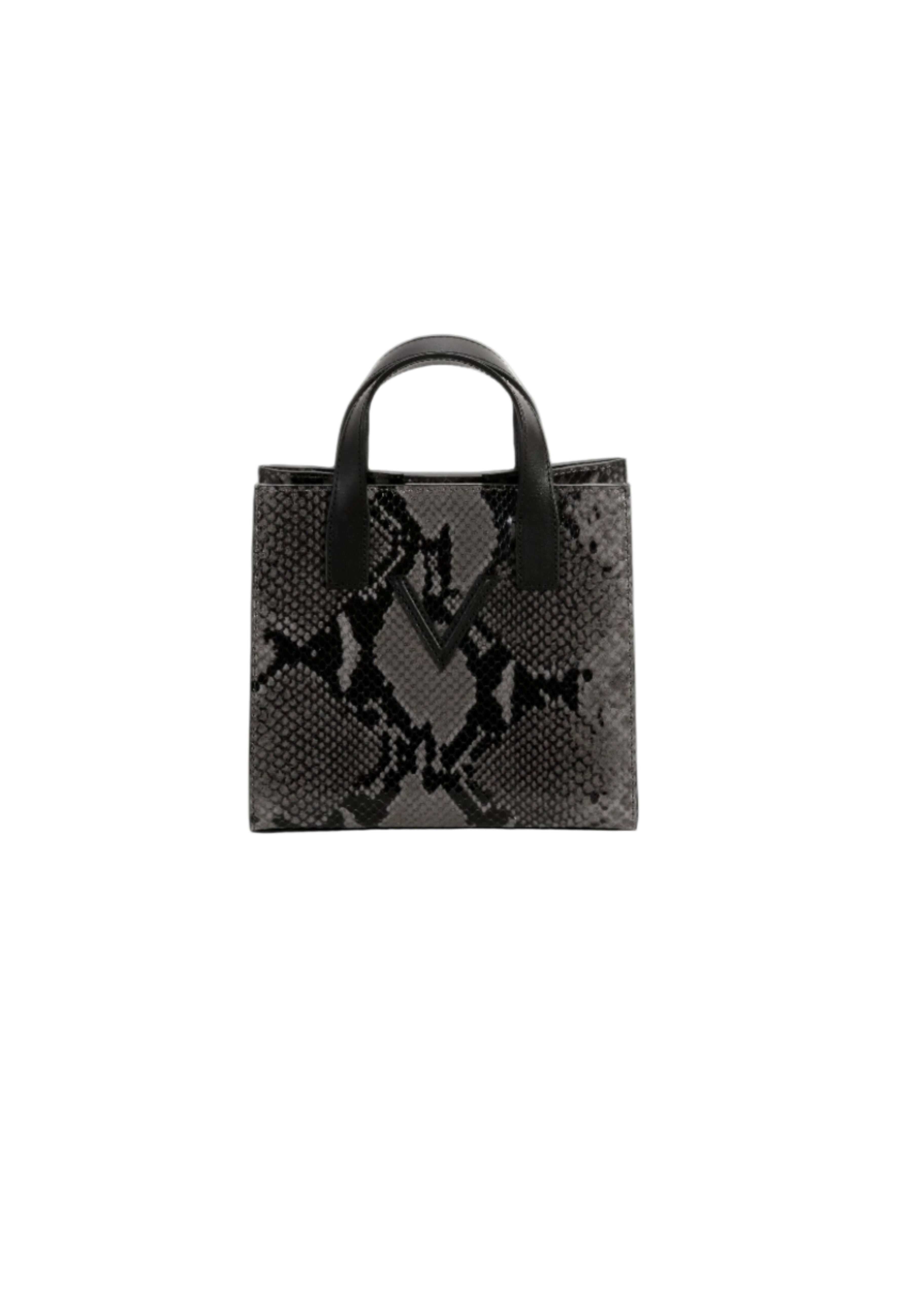 grey python tote bags | natural unique scale from... Mini Tote Python Grey - LINA BRAX